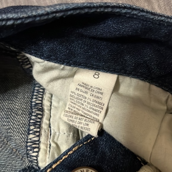 American Eagle Super Stretch Cut Off Jean Shorts - Picture 3 of 3